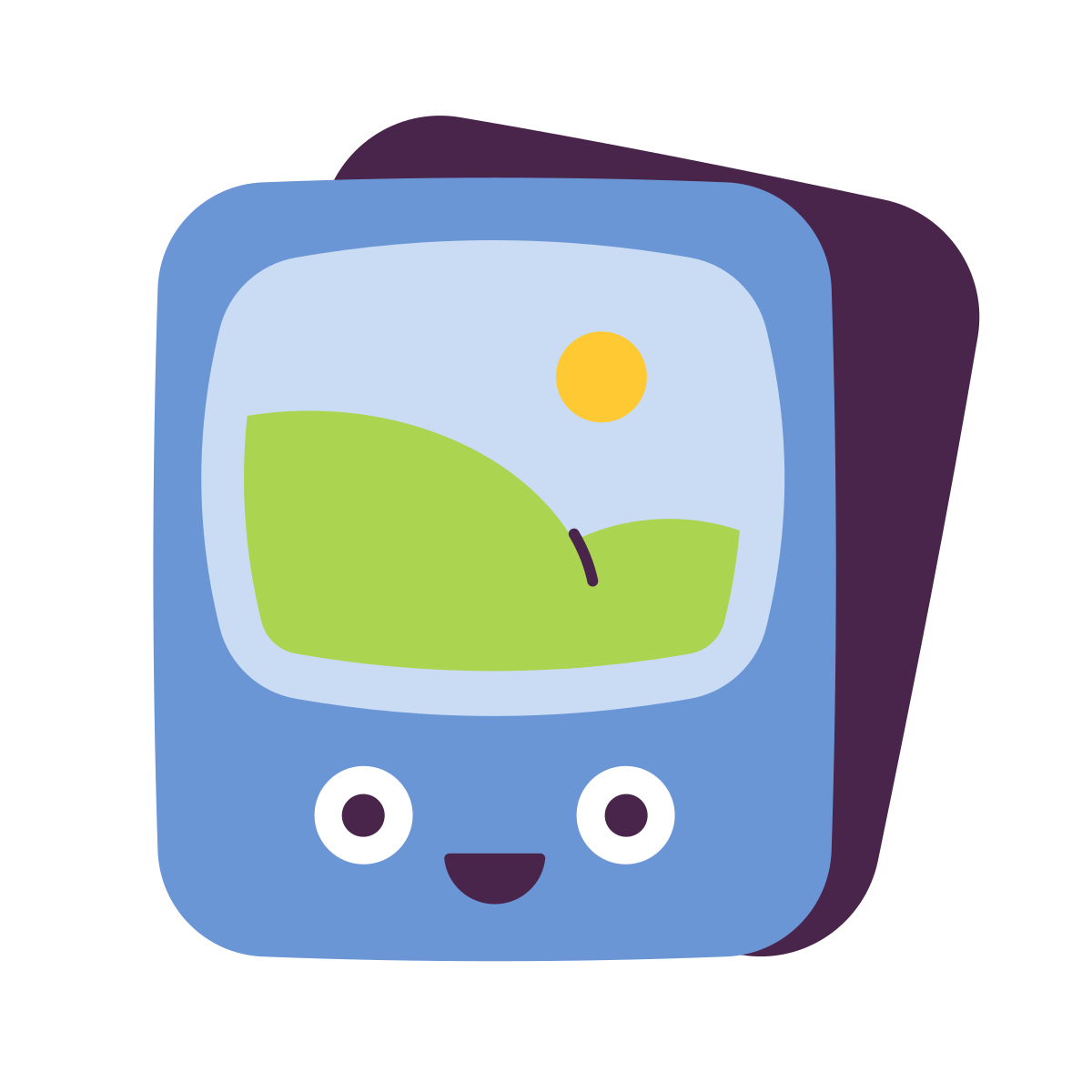 keek style stack of photos icon