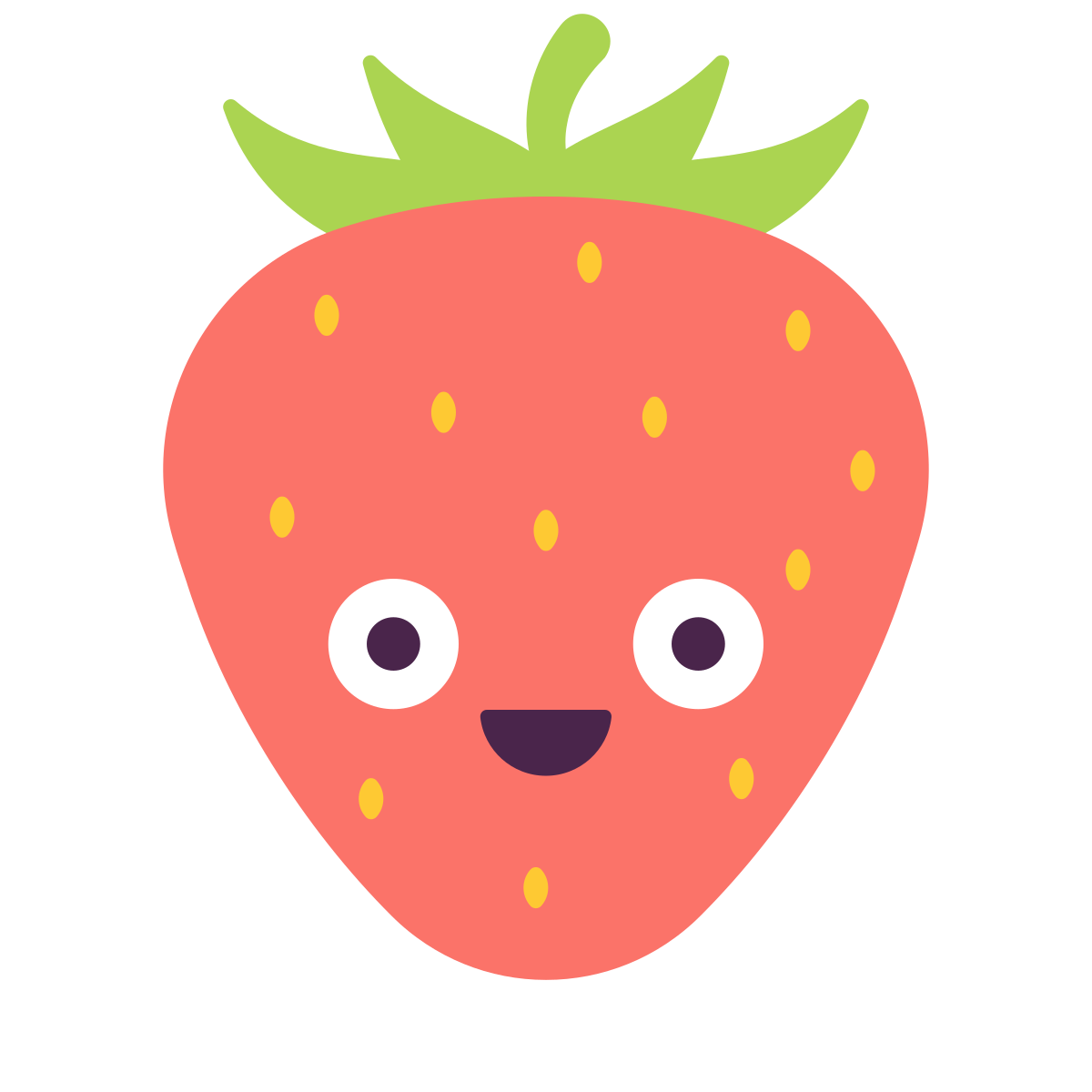 keek style strawberry icon