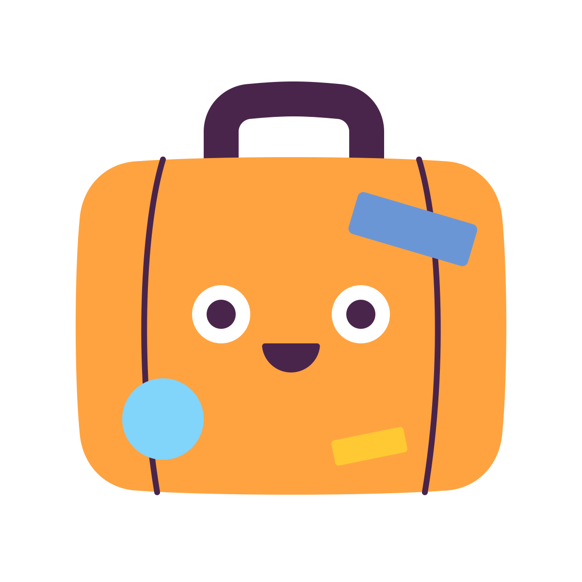 keek style suitcase icon
