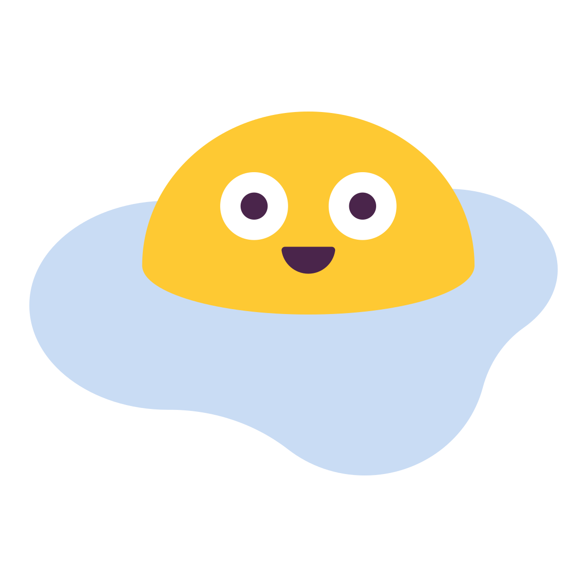 keek style sunny side up eggs icon
