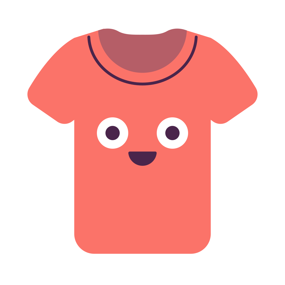 keek style t shirt icon