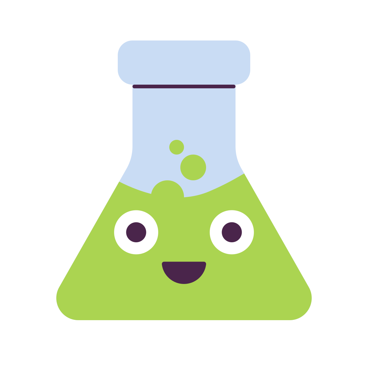 keek style test tube icon