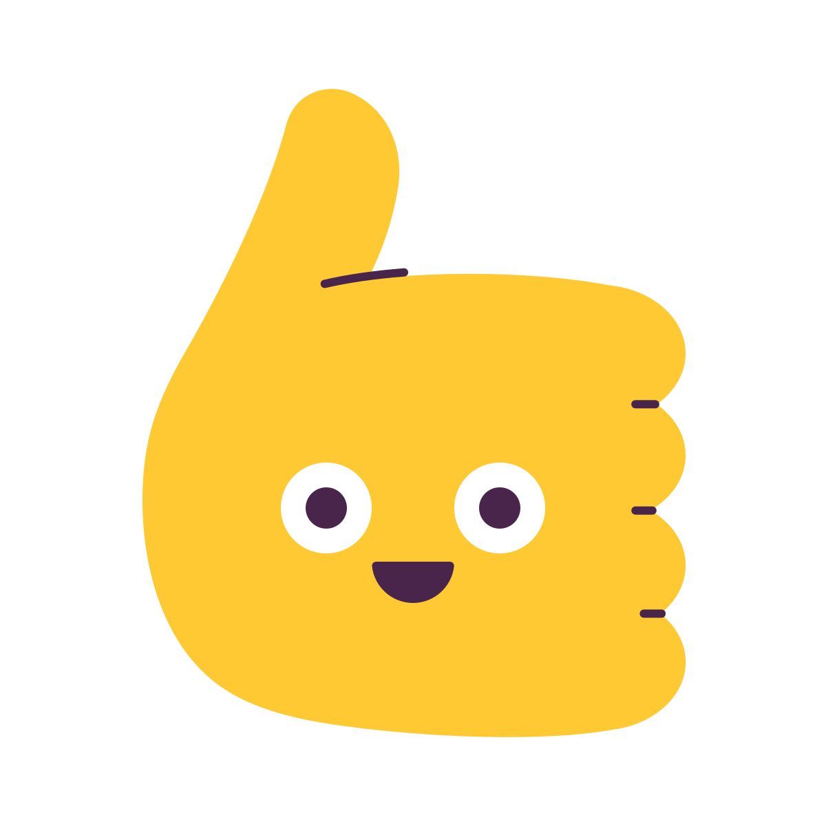 keek style 大拇指 icon