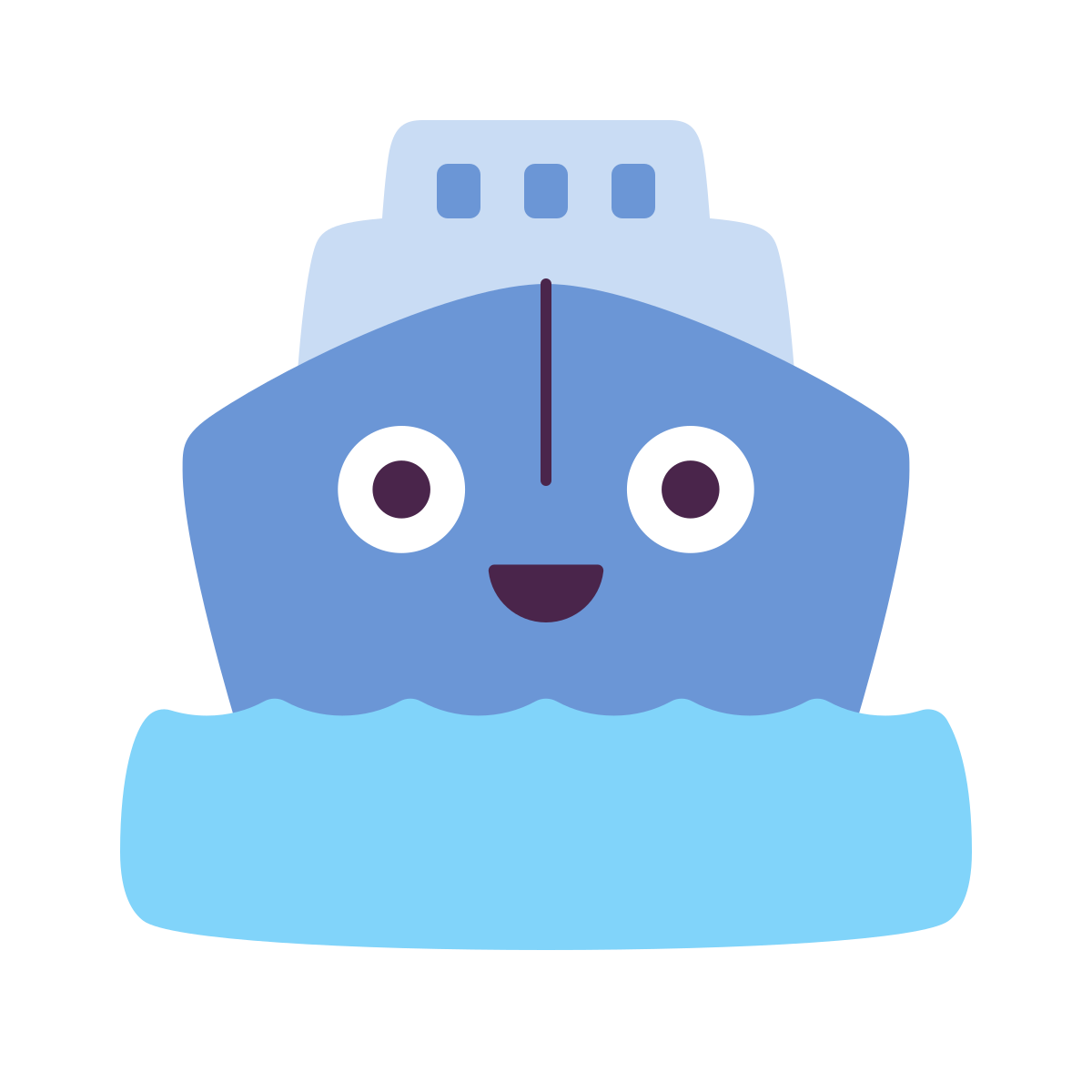 keek style water transportation icon