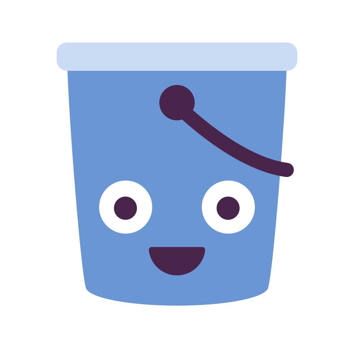 keek style secchio d&#39;acqua icon