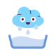 rainwater catchment icon