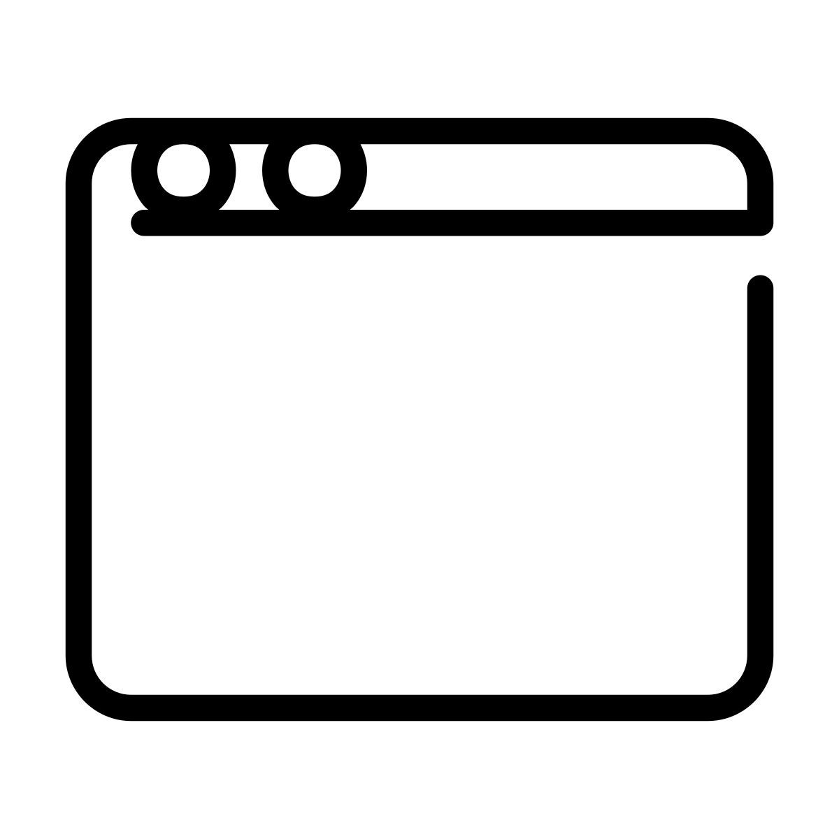 laces style 应用窗口 icon