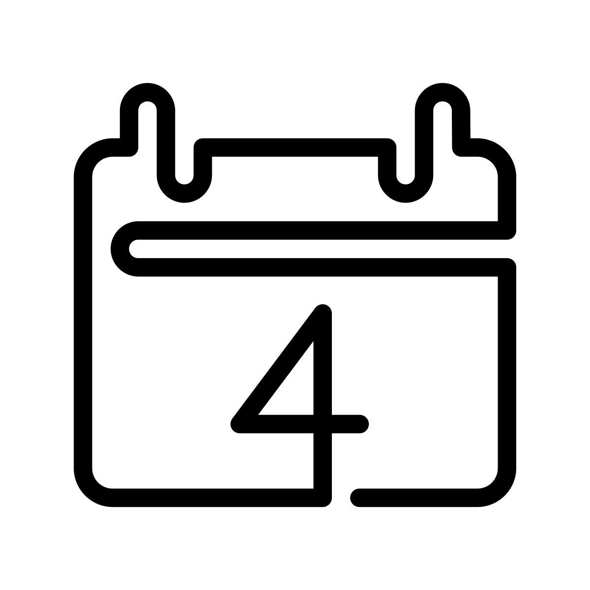 laces style calendario 4 icon