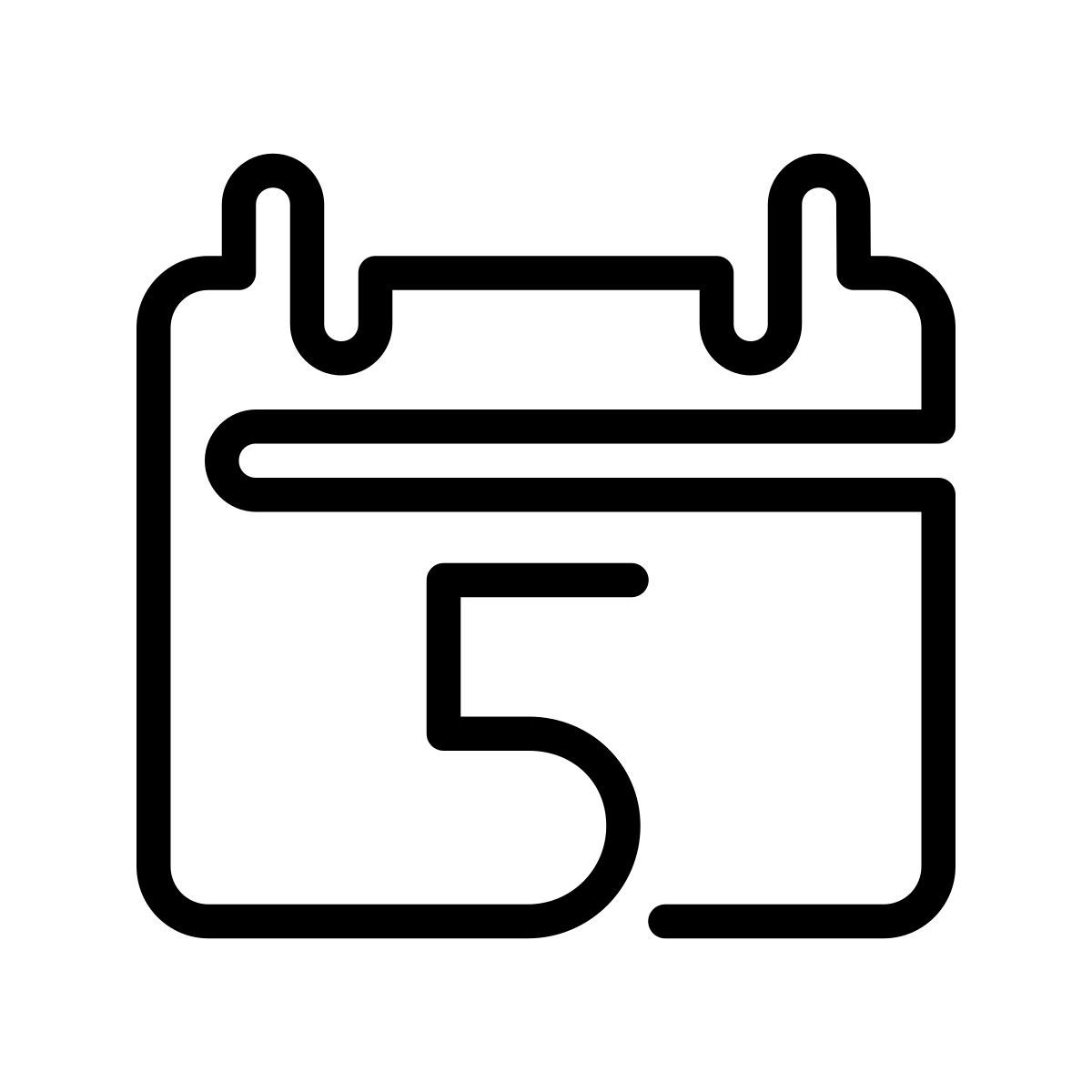 laces style calendario 5 icon