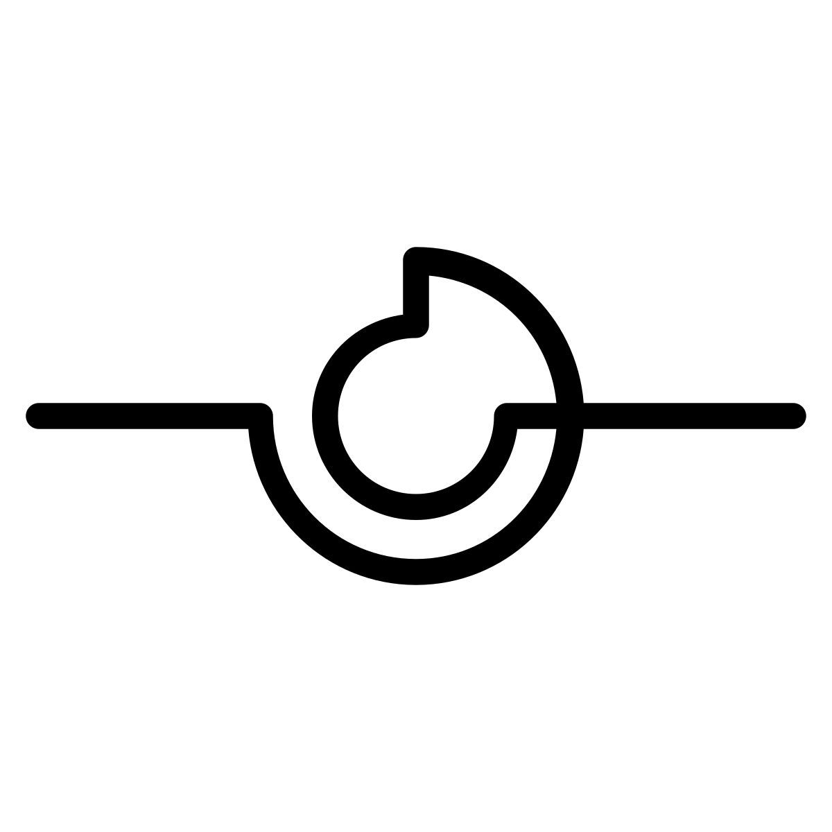 laces style commit git icon
