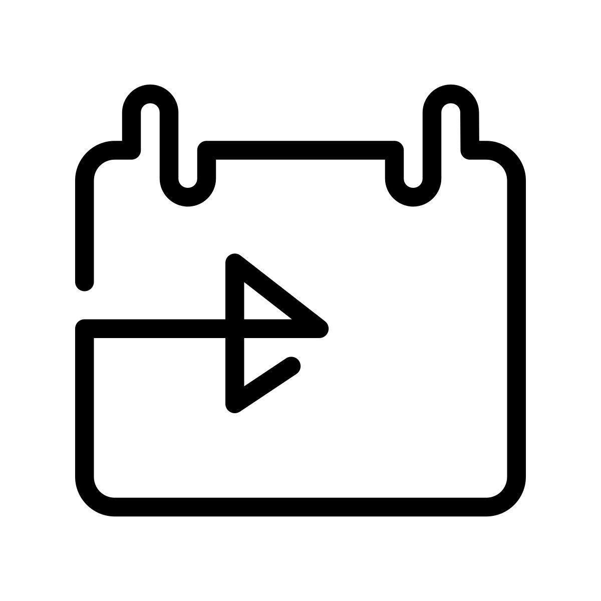 laces style fecha hasta icon