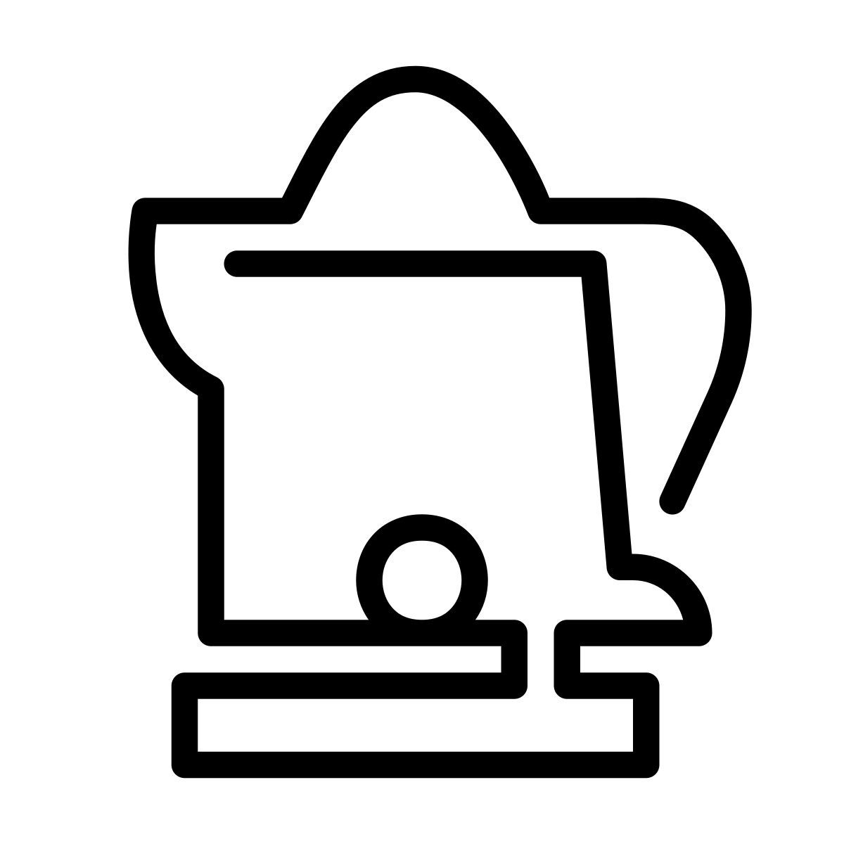 laces style 전기 주전자 icon