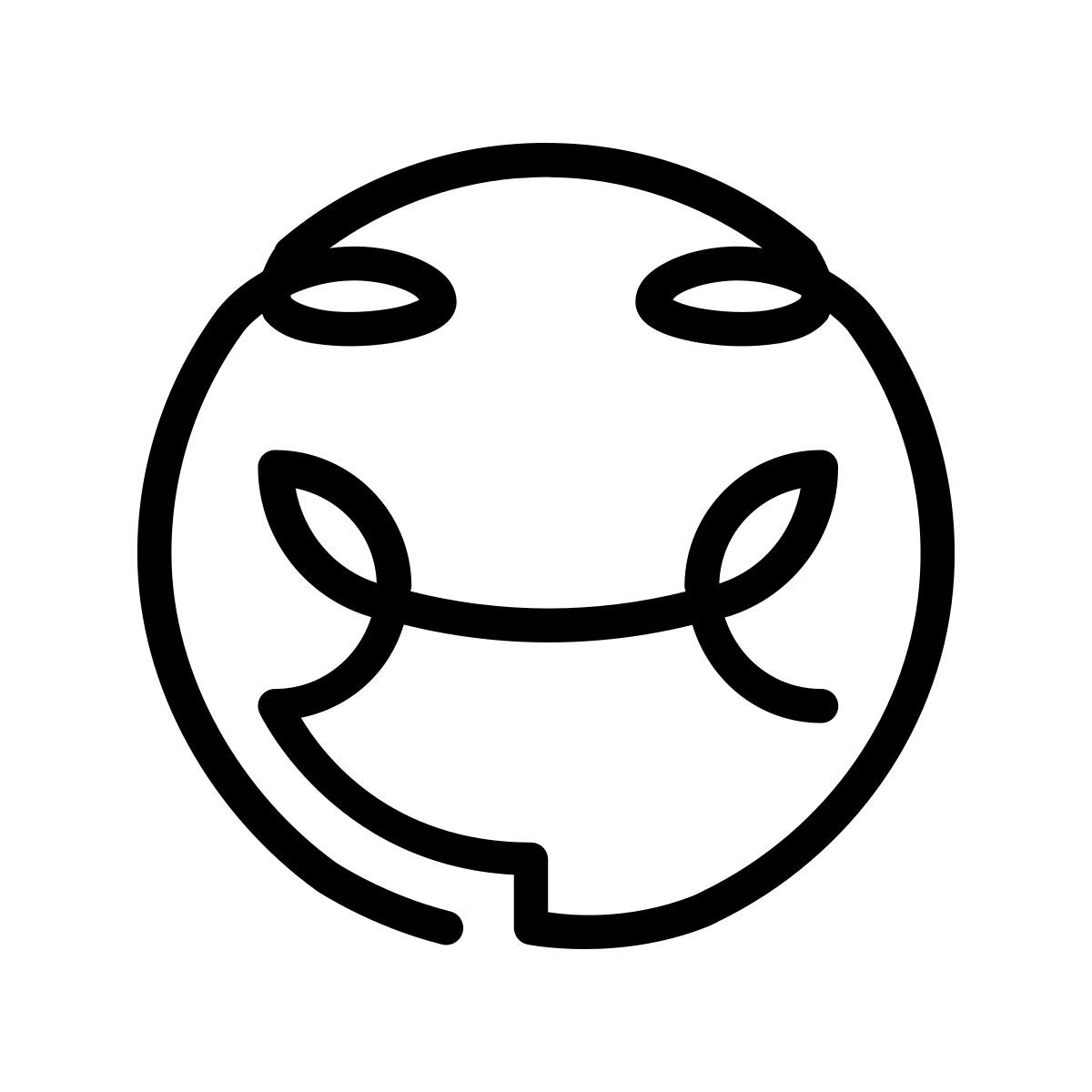 laces style fat emoji icon