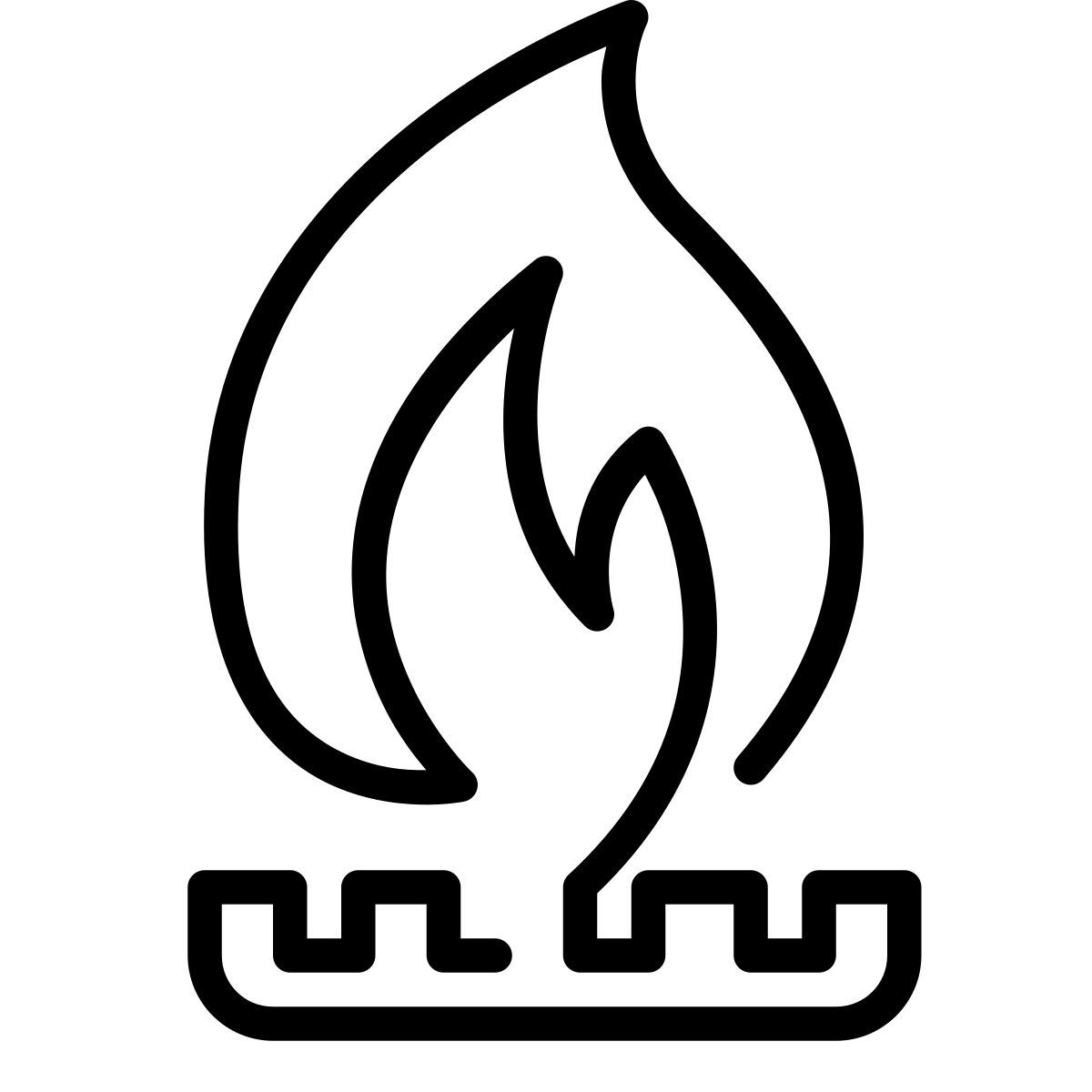 laces style industria de gas icon