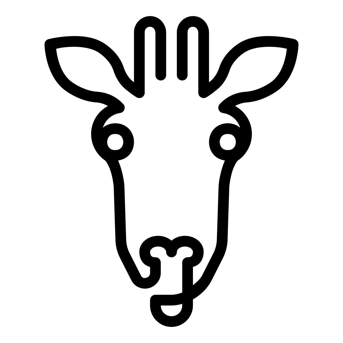 laces style 长颈鹿 icon