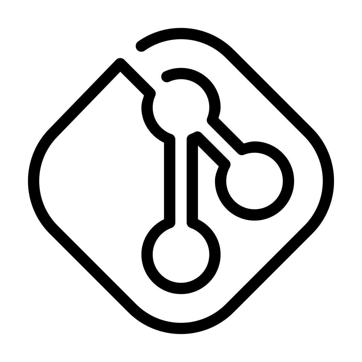 laces style git icon