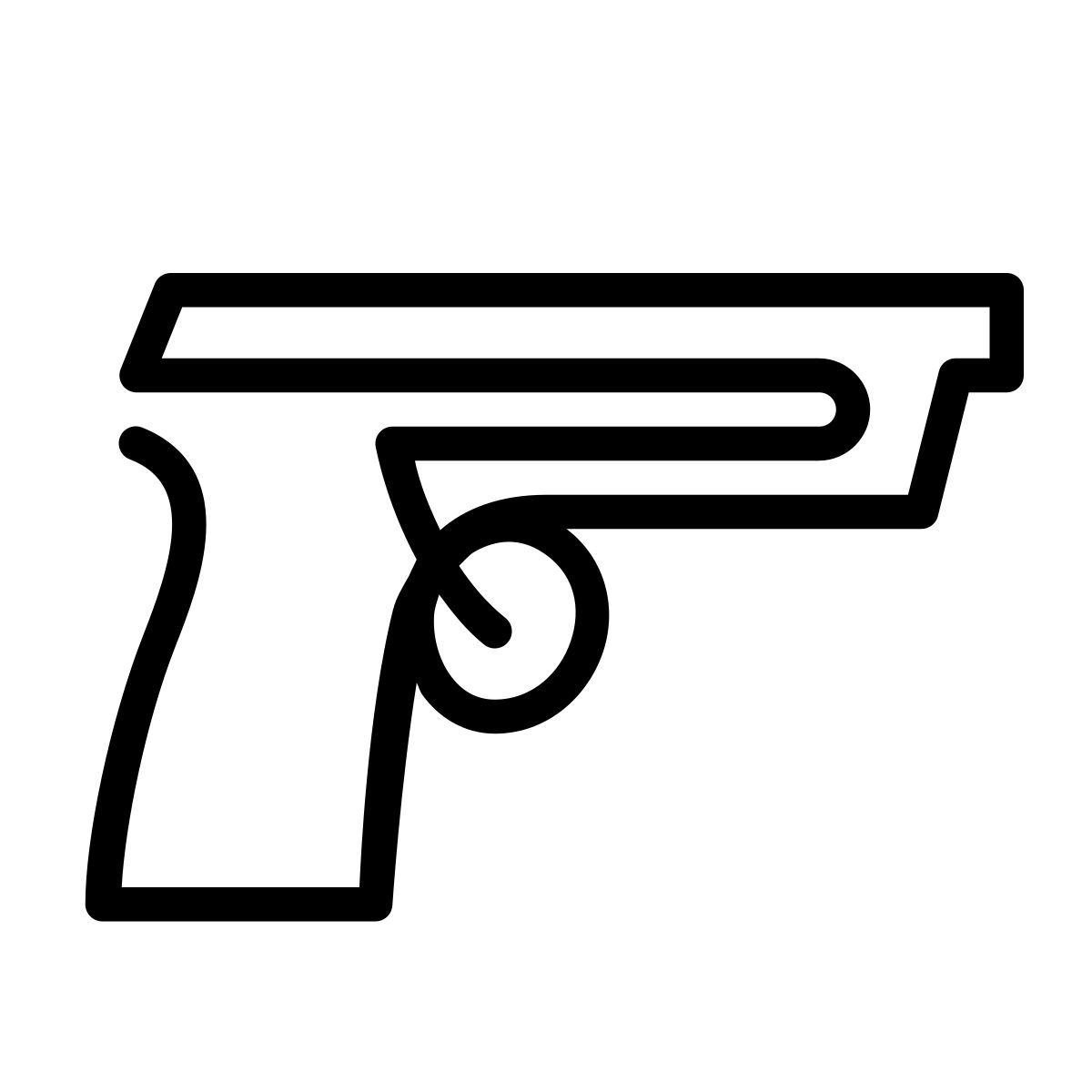 laces style pistola icon