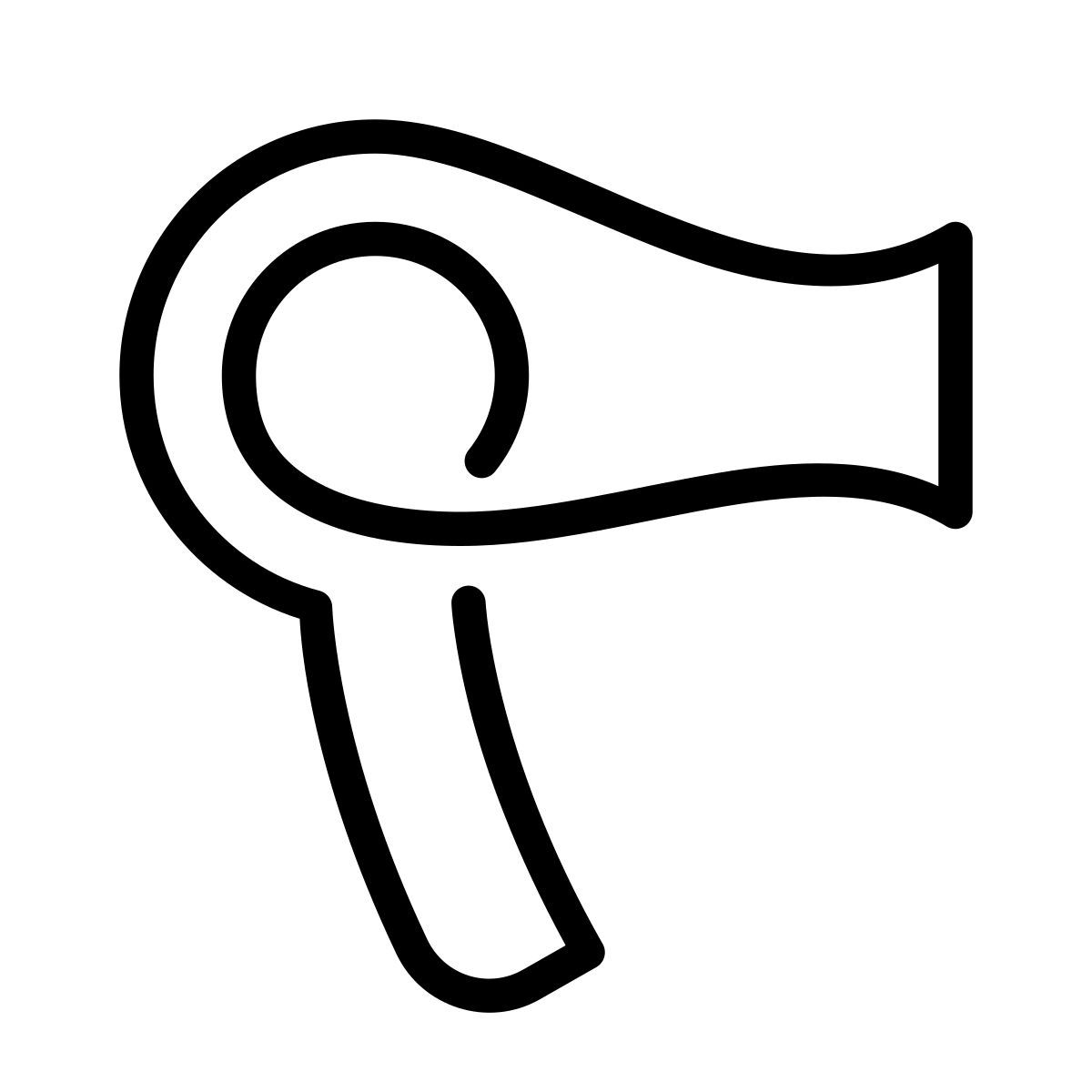 laces style haartrockner icon