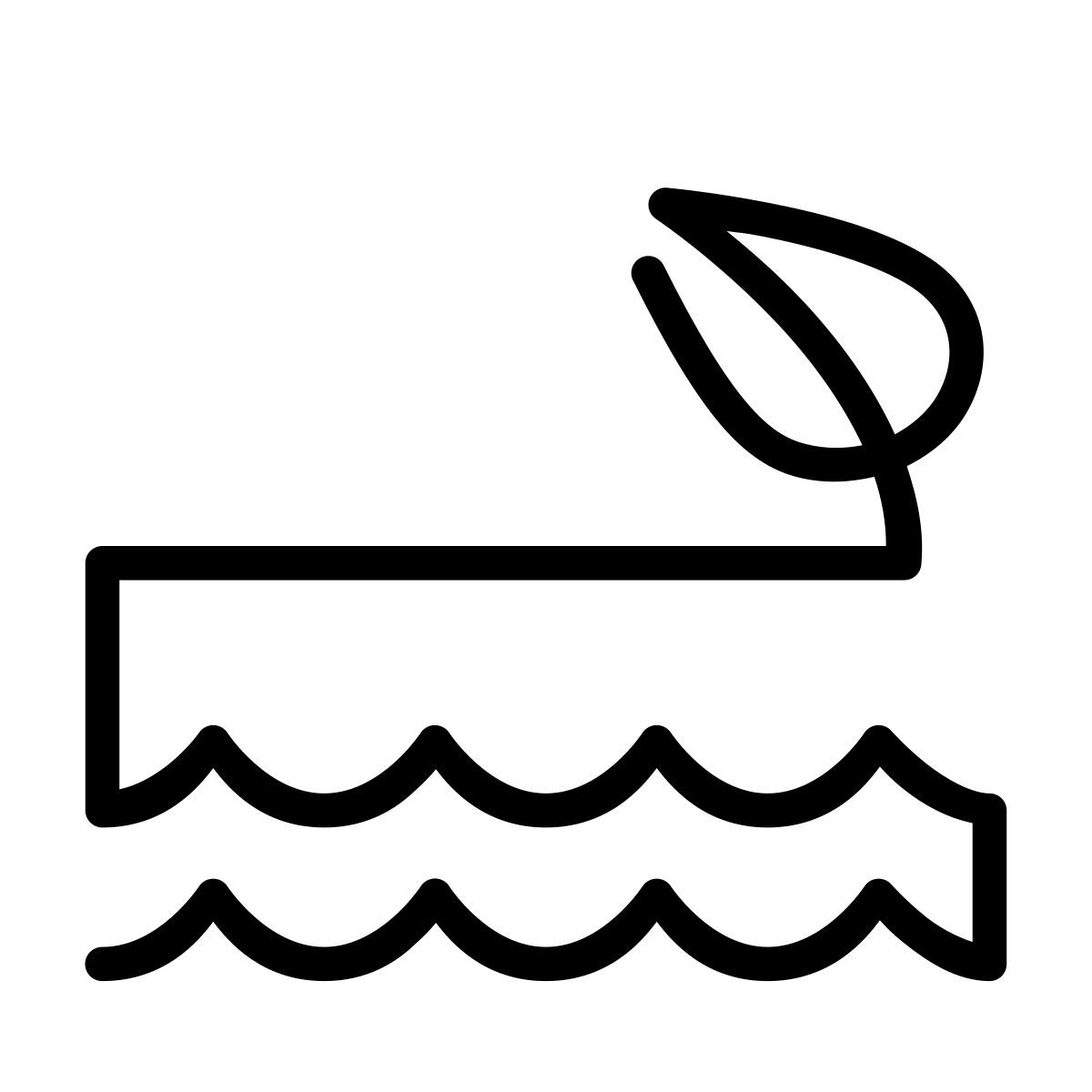 laces style hydroponics icon