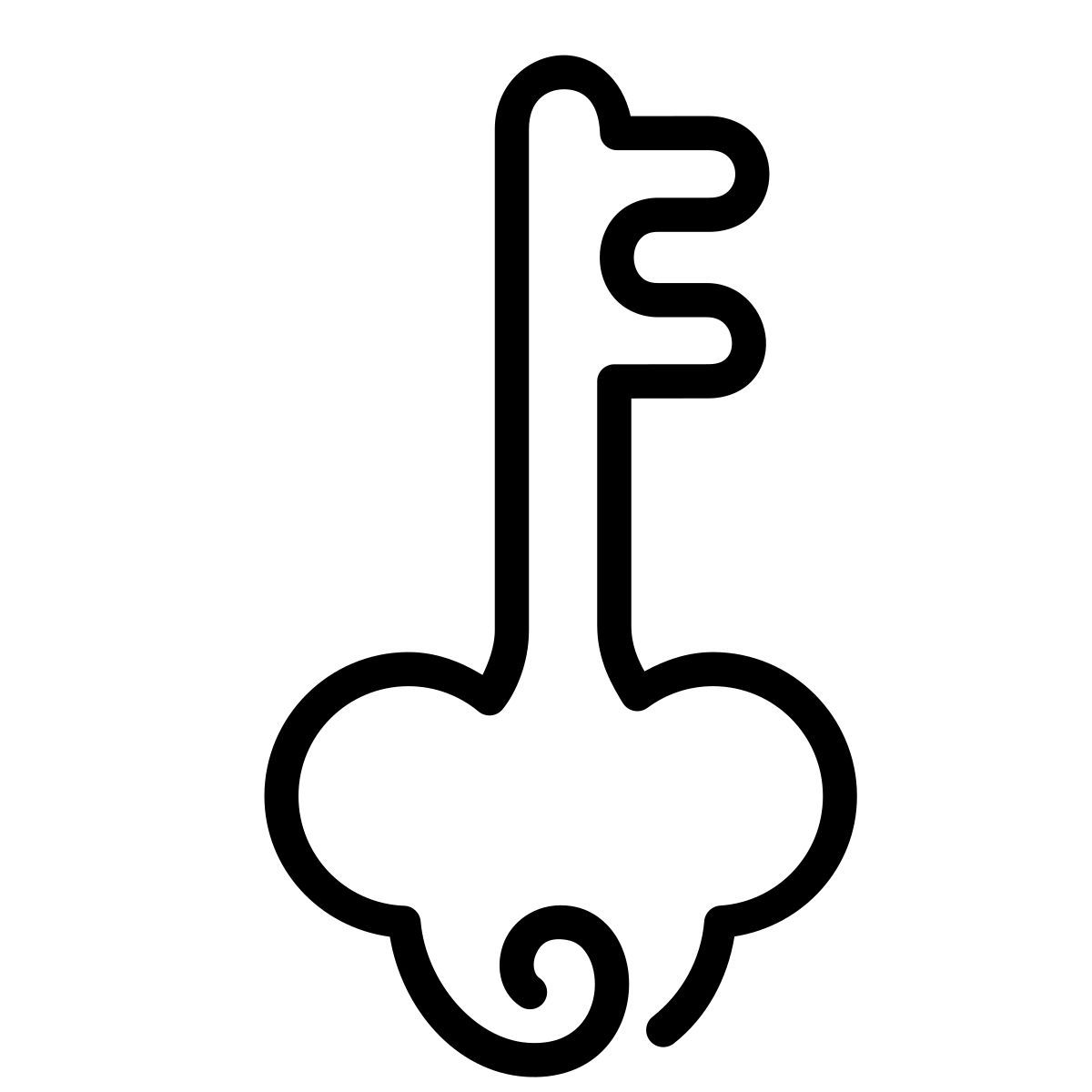 laces style 키 icon