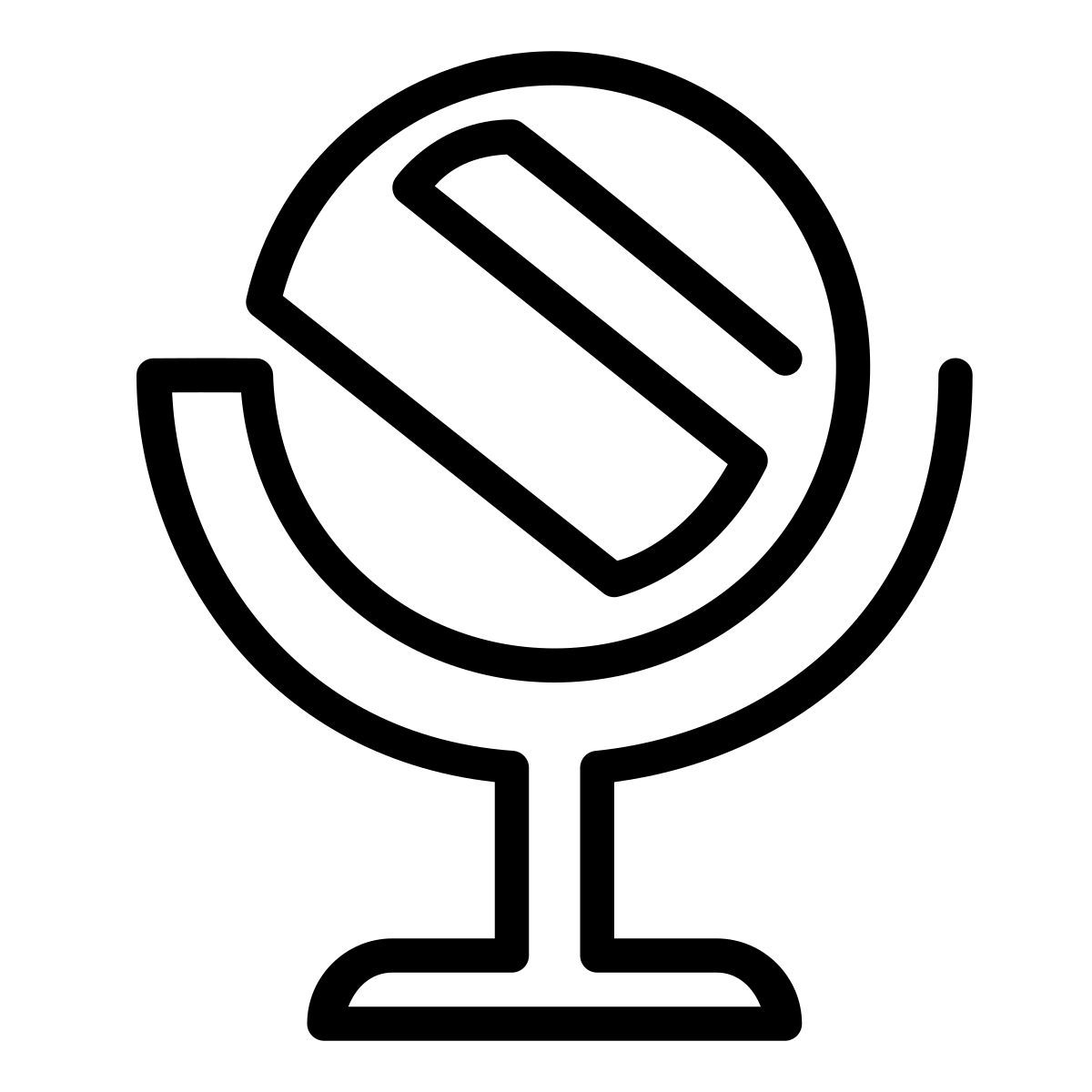 laces style mirror icon