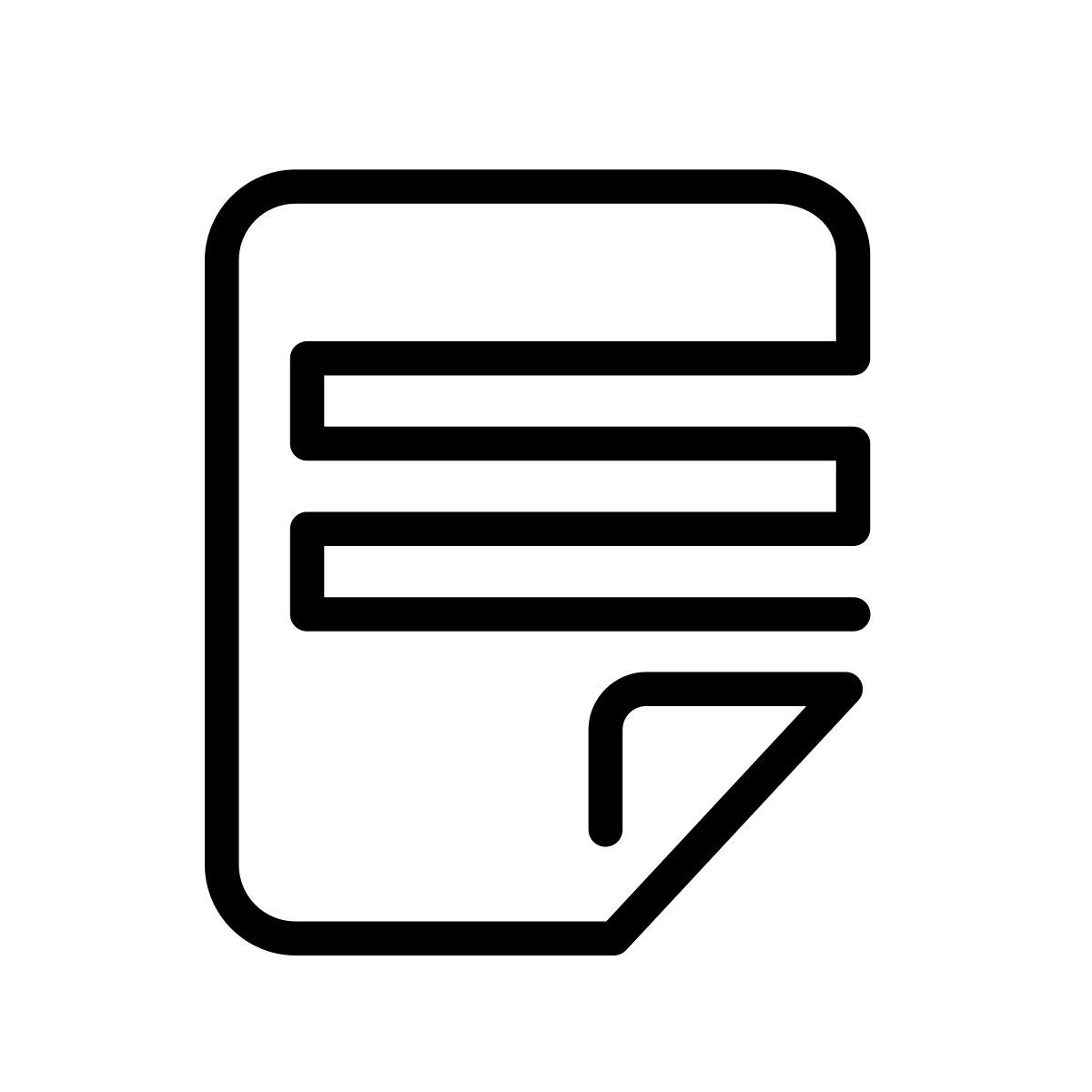 laces style note icon