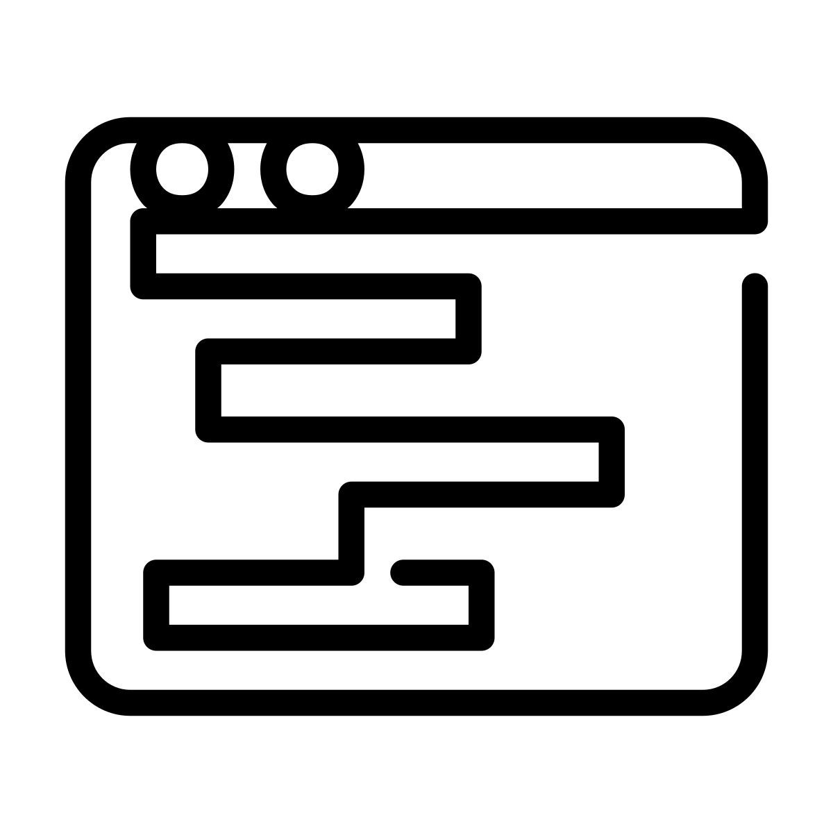 laces style skizzieren icon