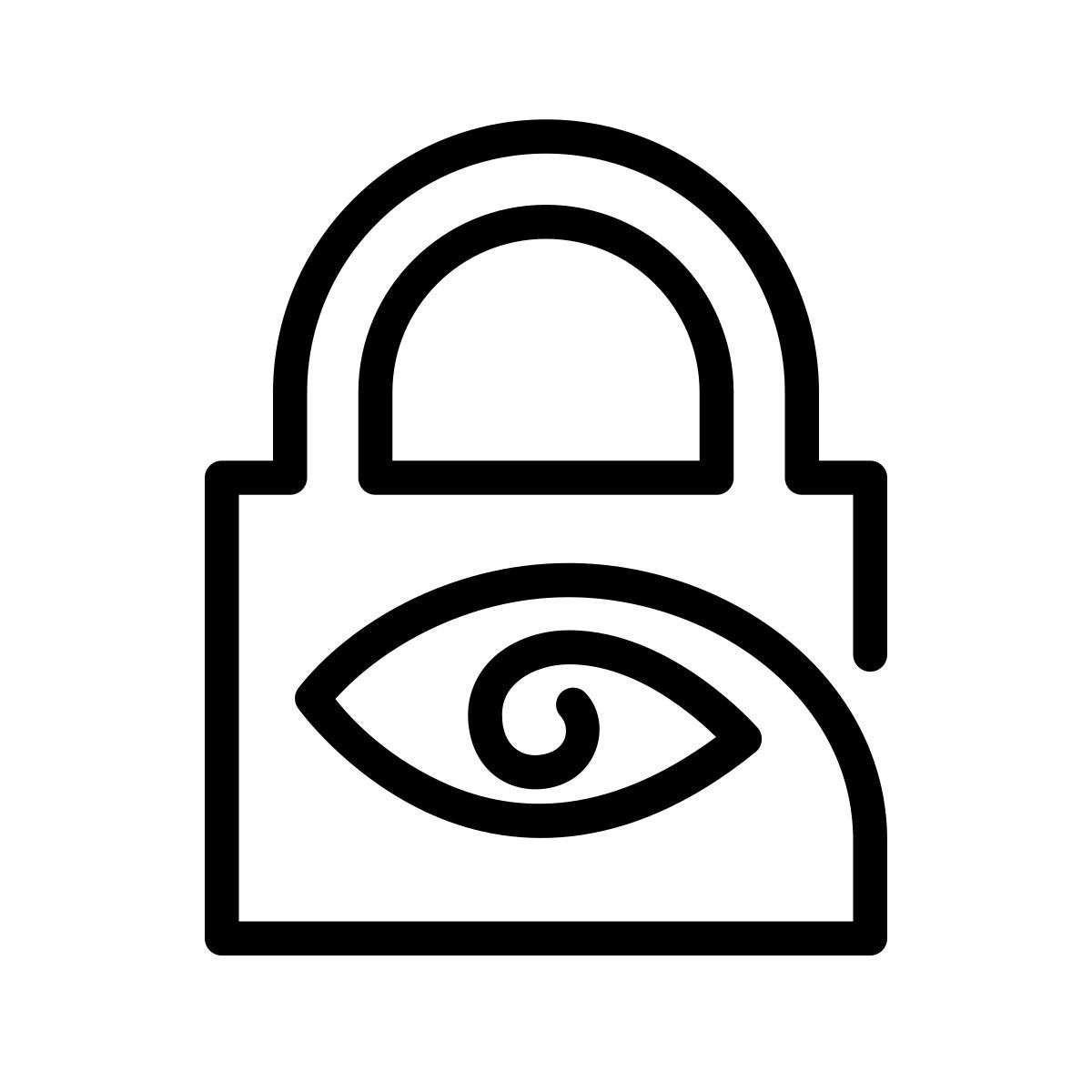 laces style privacy icon