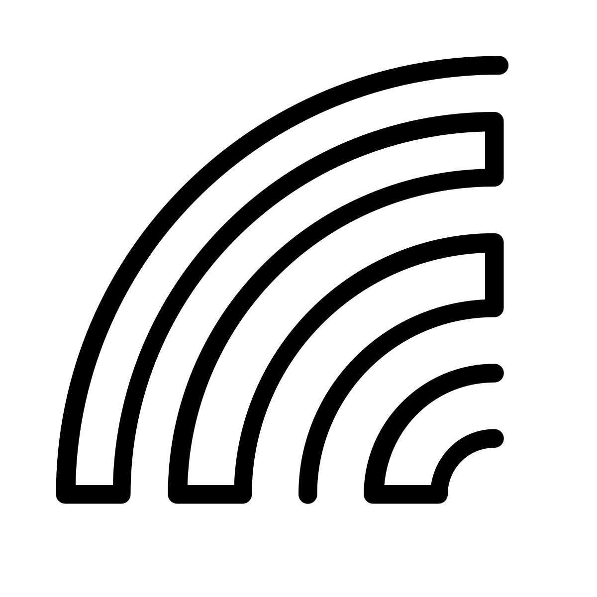 laces style 彩虹 icon