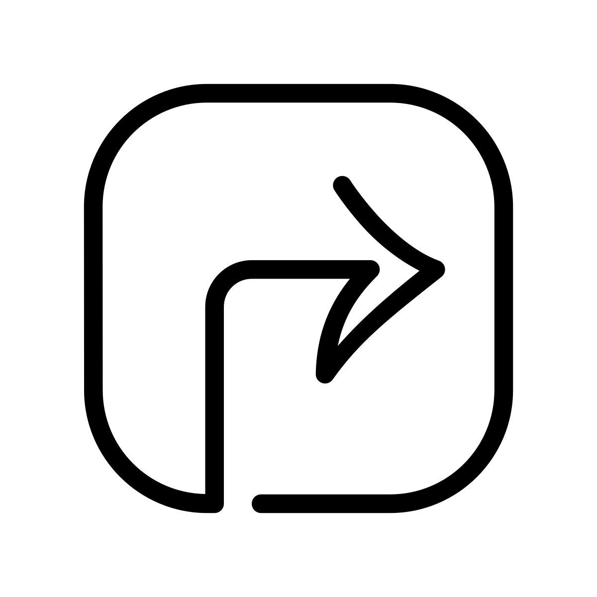 laces style route icon