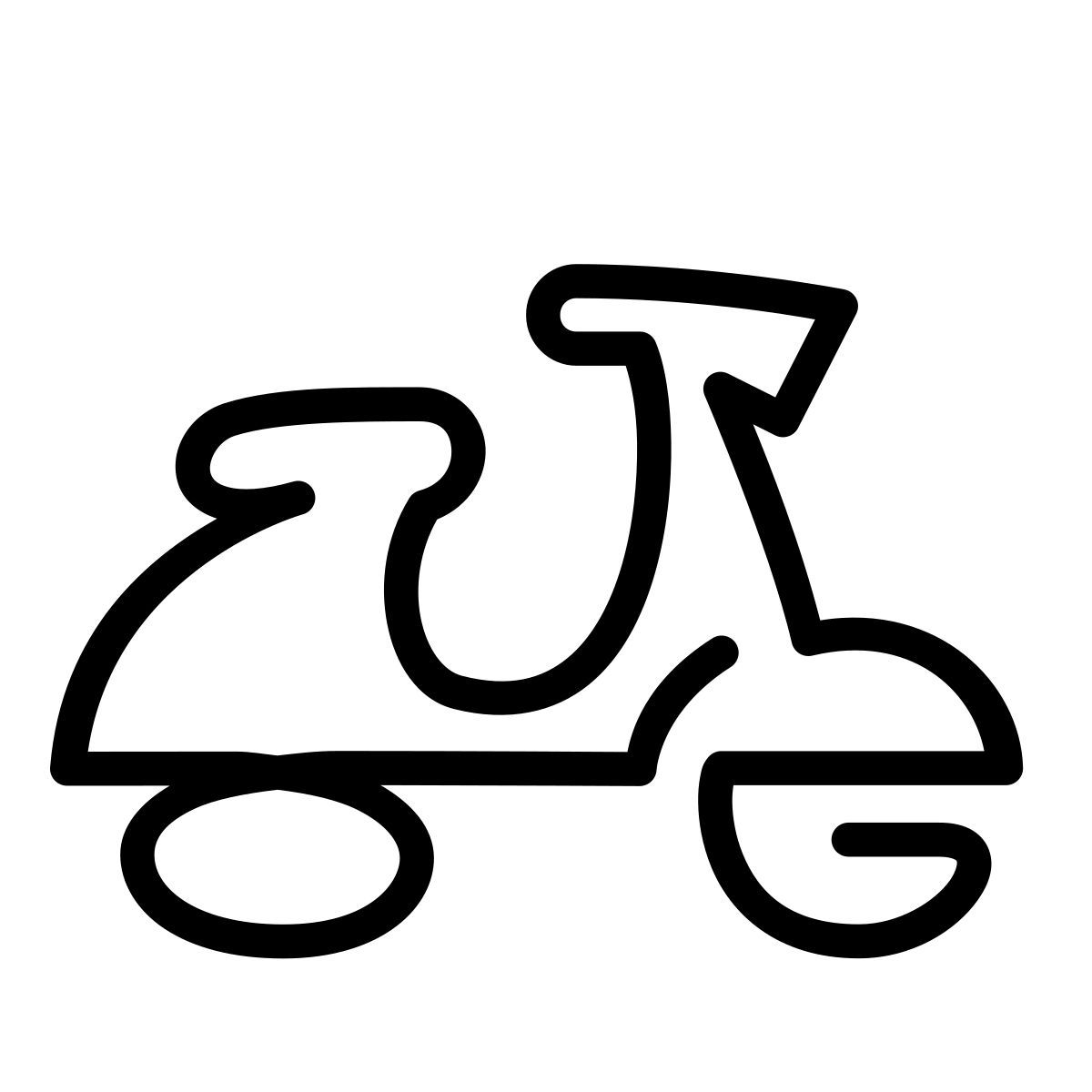 laces style 스쿠터 icon