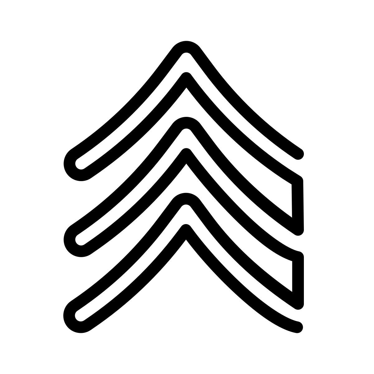 laces style sergeant i icon