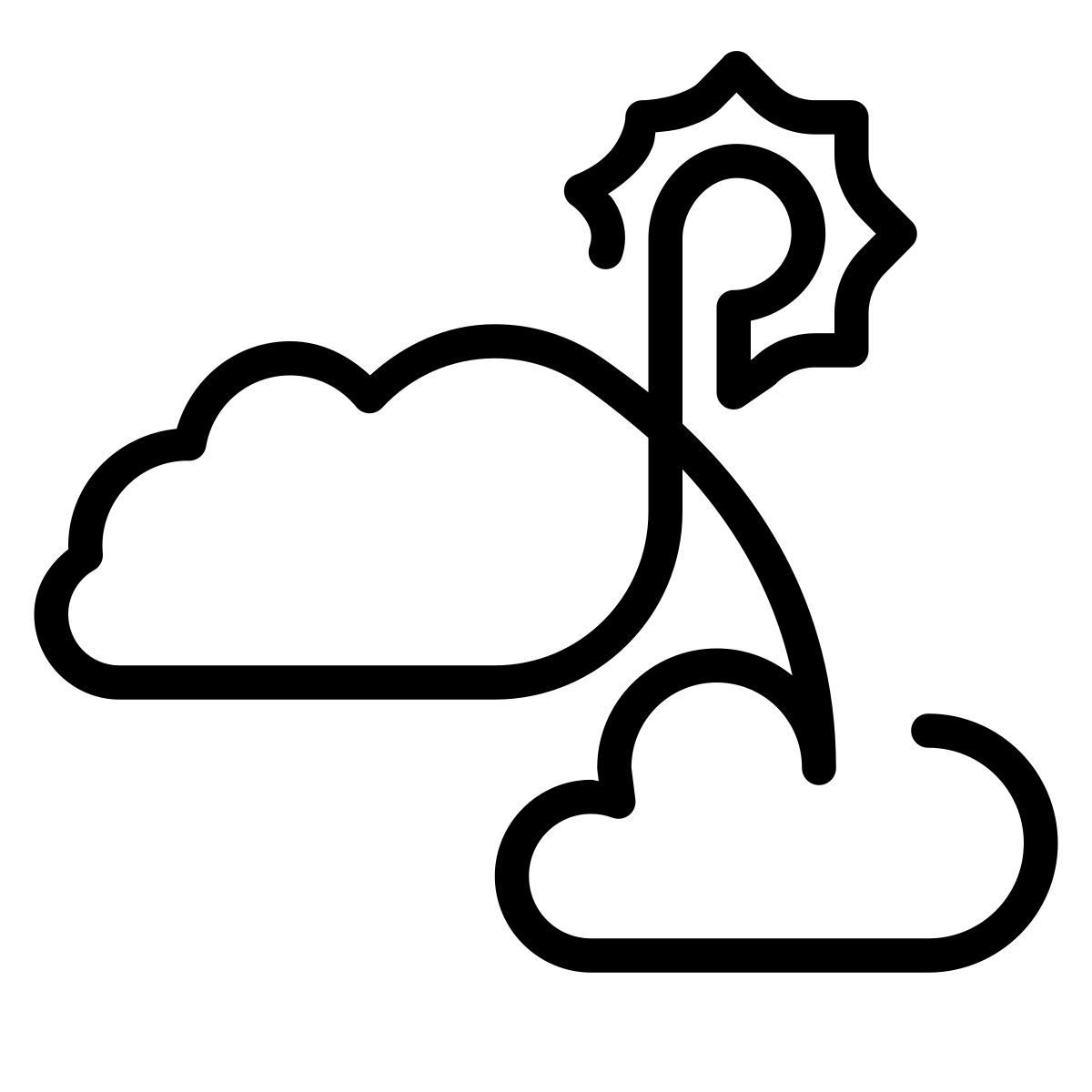 laces style sky icon