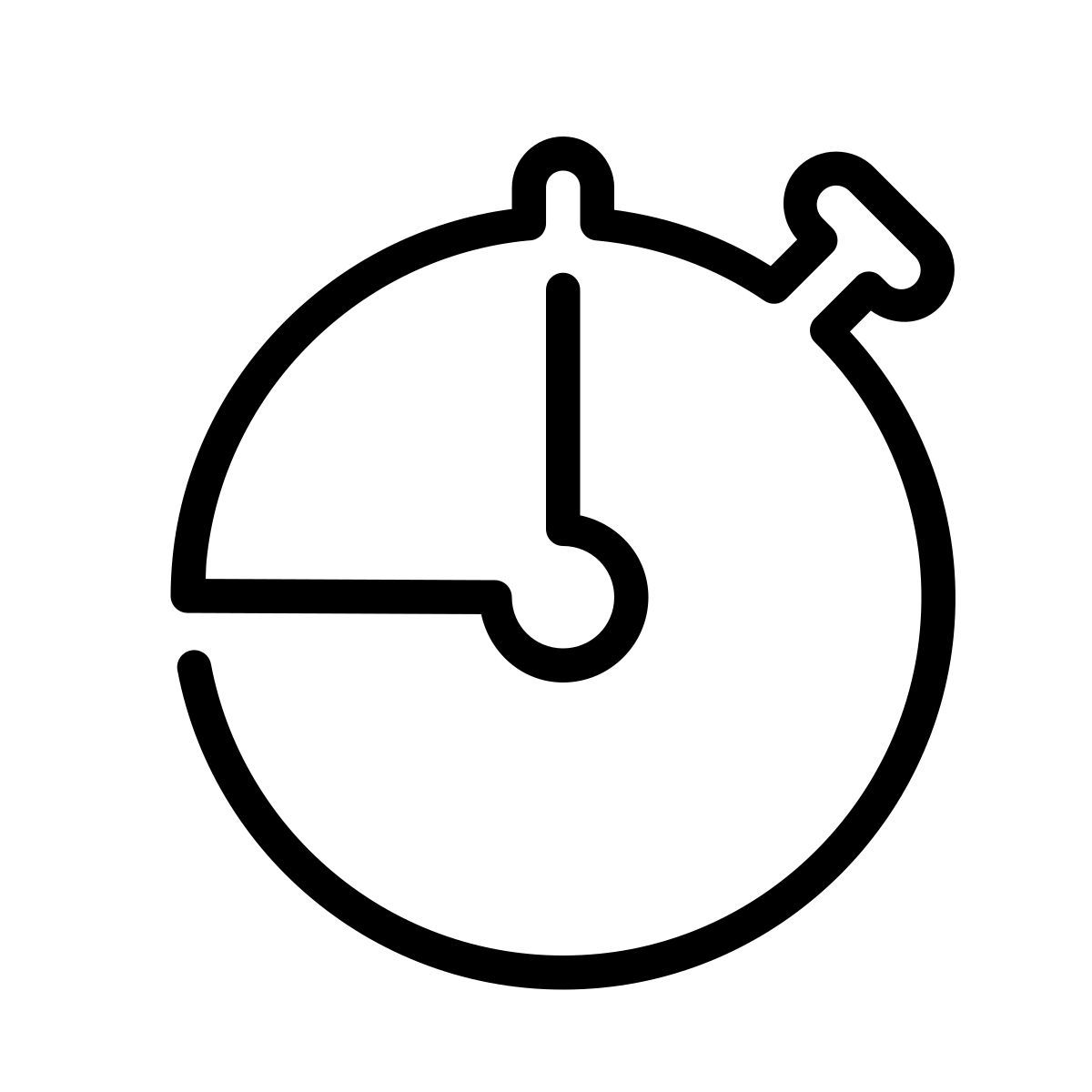 laces style cronómetro icon