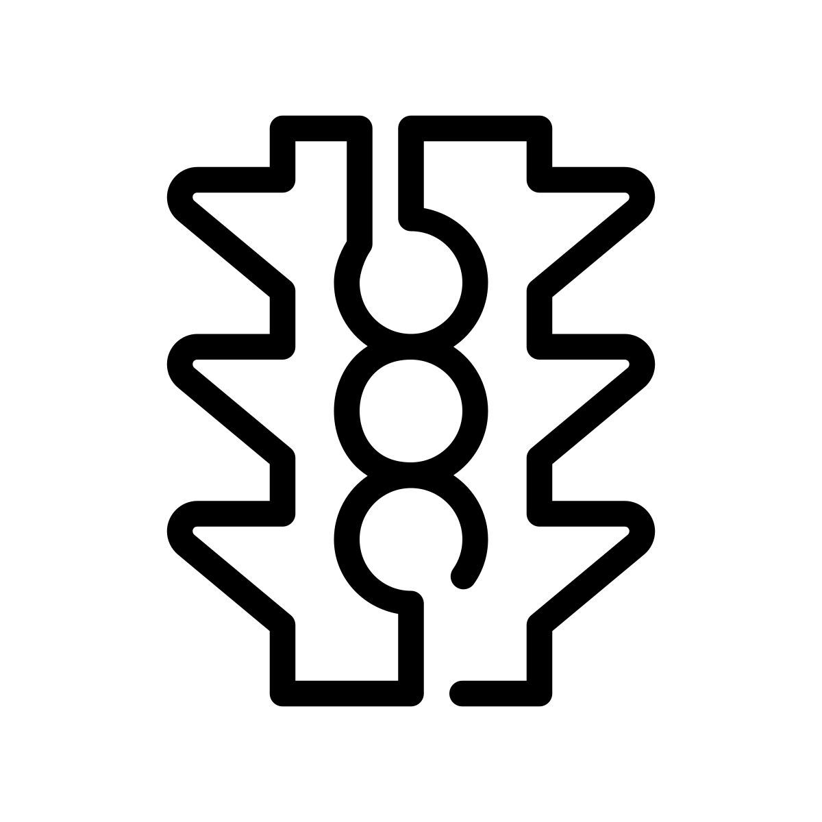 laces style semaforo icon