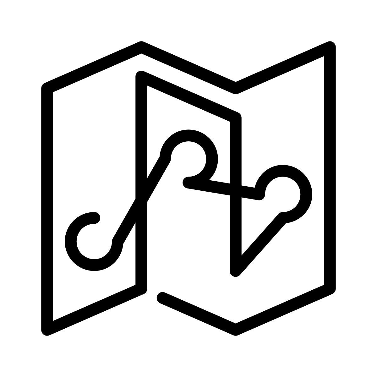 laces style punto sulla mappa icon