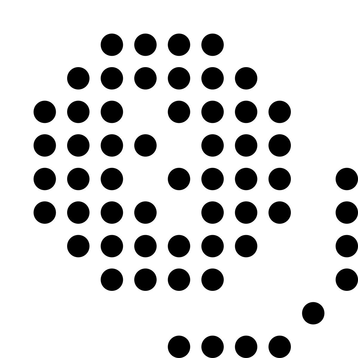 led style coins icon