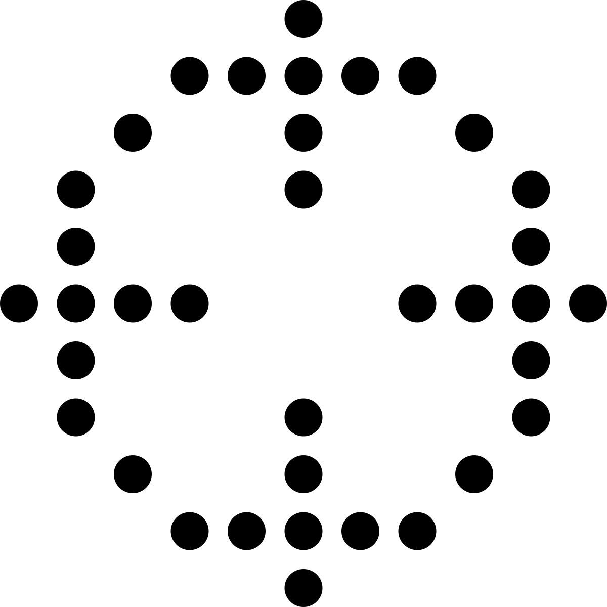 led style target icon