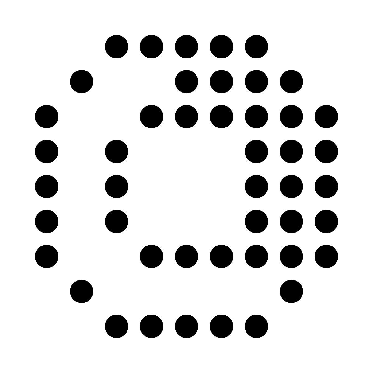 led style 圆环图 icon