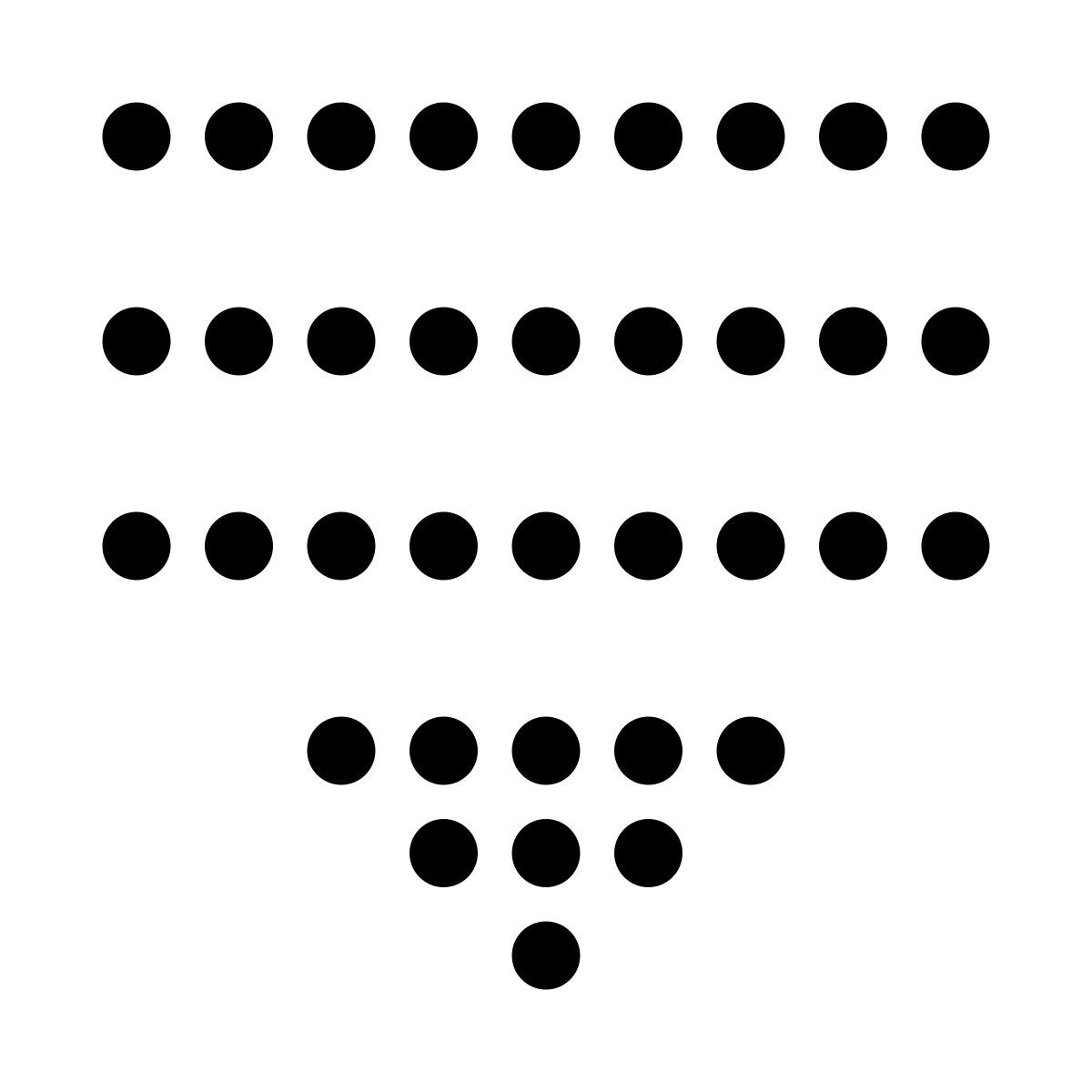 led style arrastrar lista hacia abajo icon