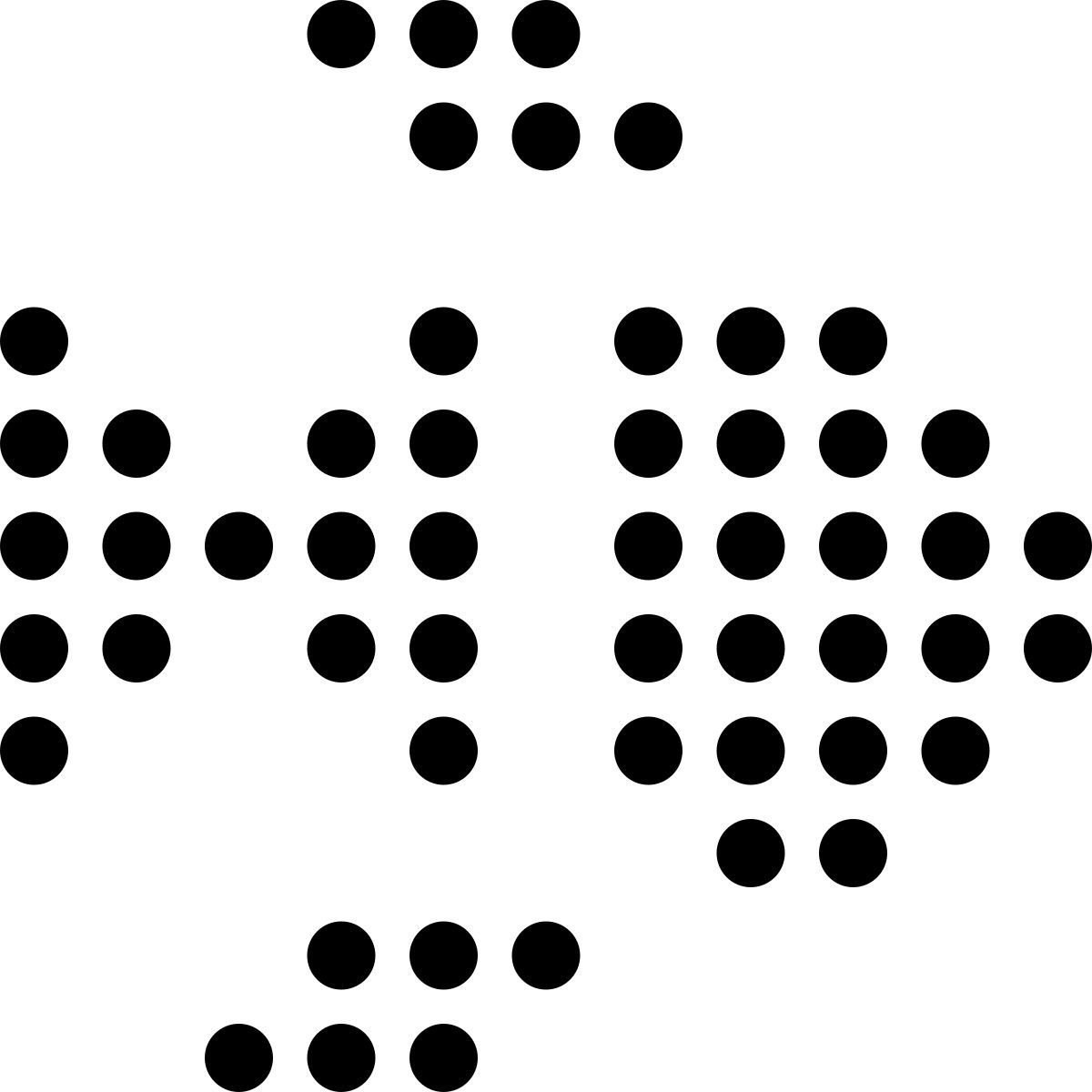 led style dressed fish icon