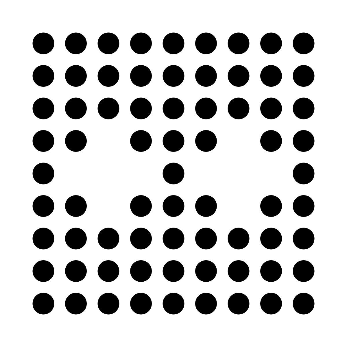 led style flickr icon