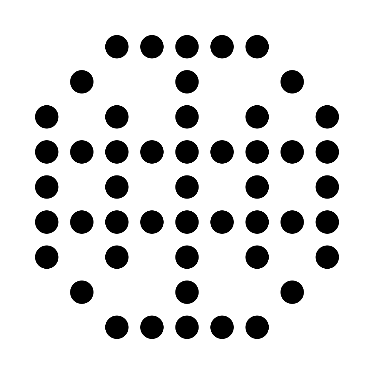 led style geography icon
