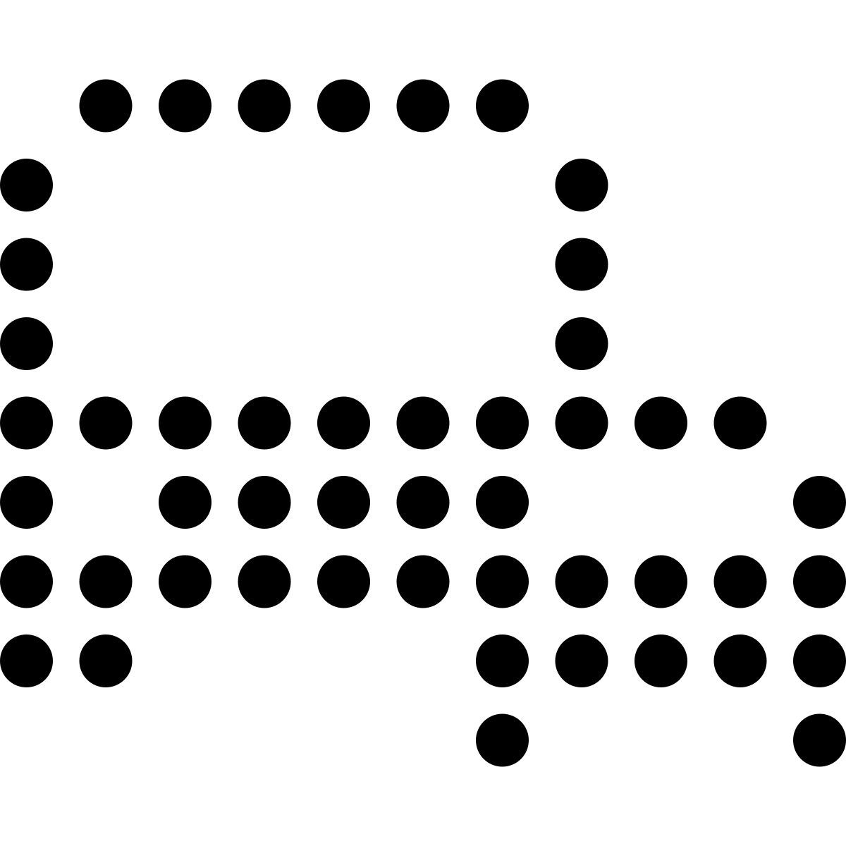 led style transporte terrestre icon