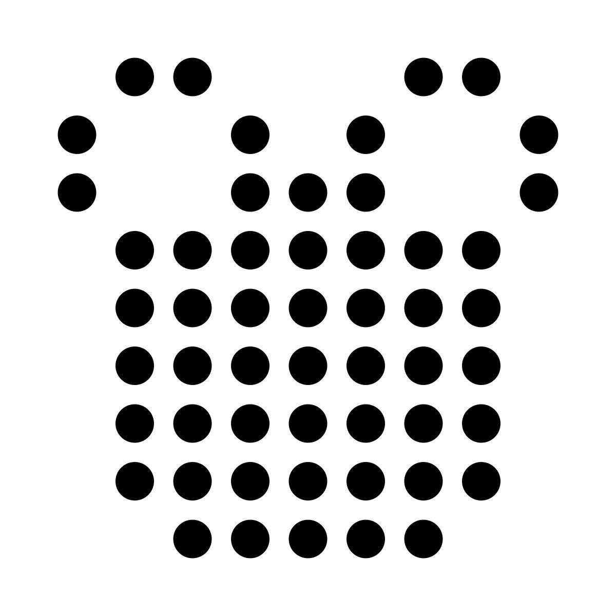 led style h2o molekül icon