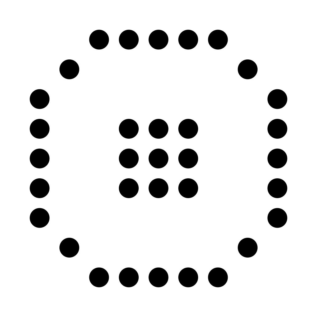 led style 主页按钮 icon