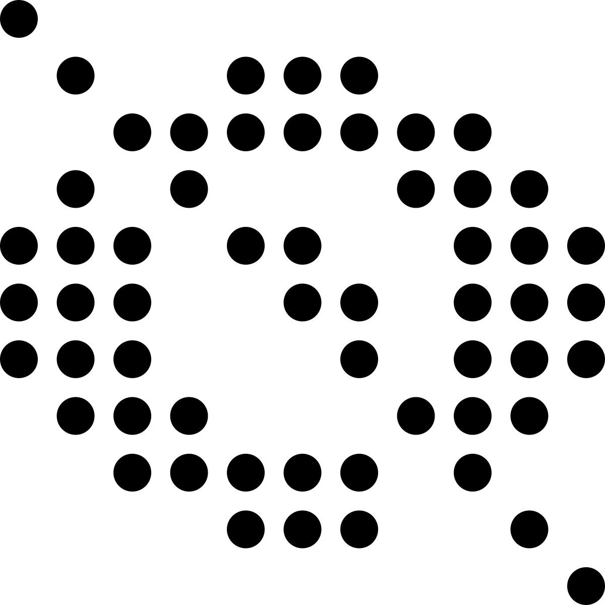led style invisible icon