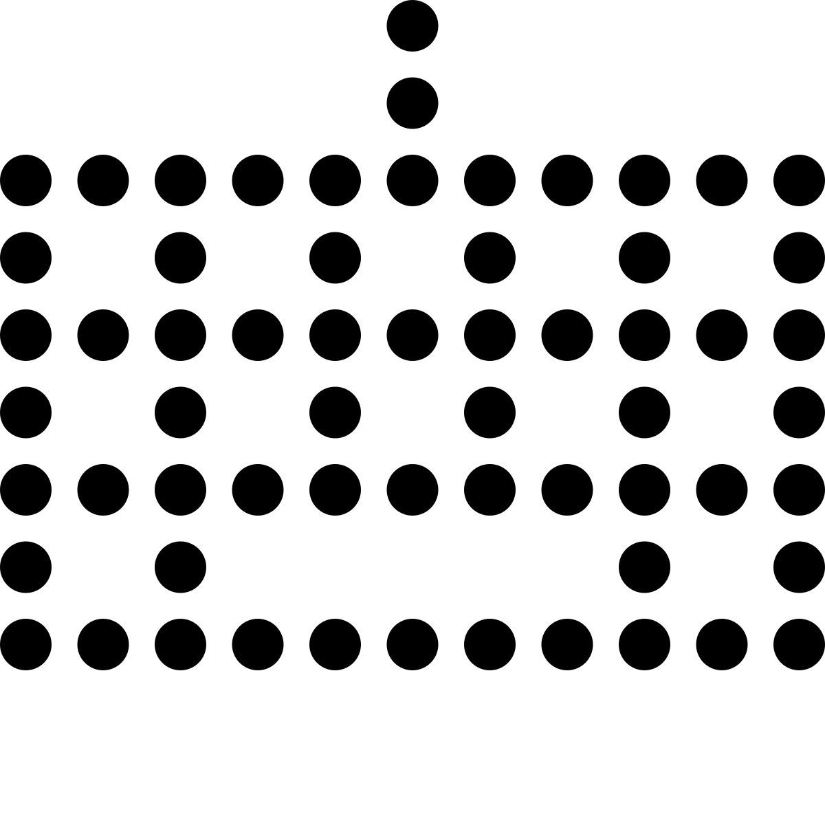 led style keyboard icon