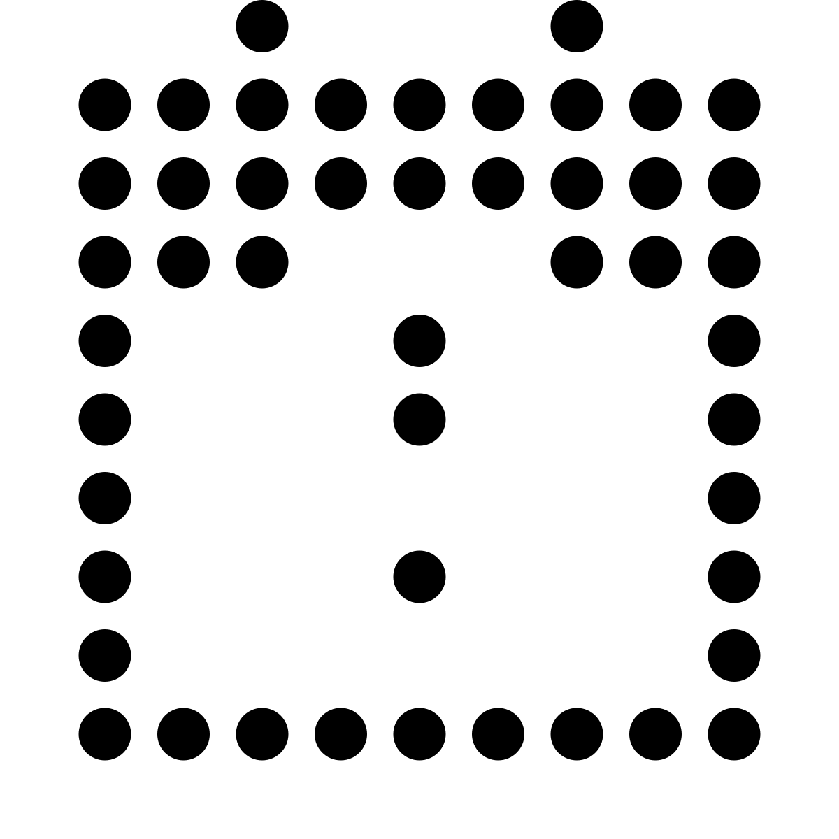 led style leave icon