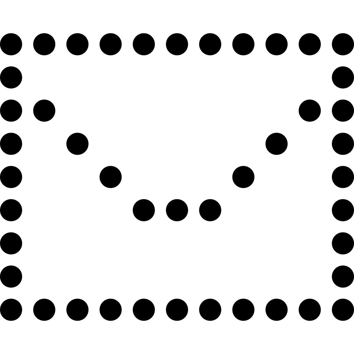 led style lettera icon